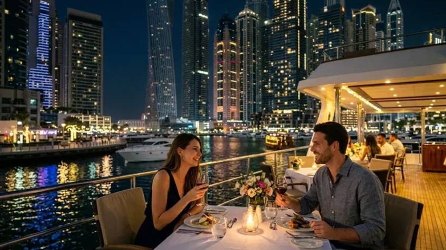 Dinner on the Water at Dubai Marina